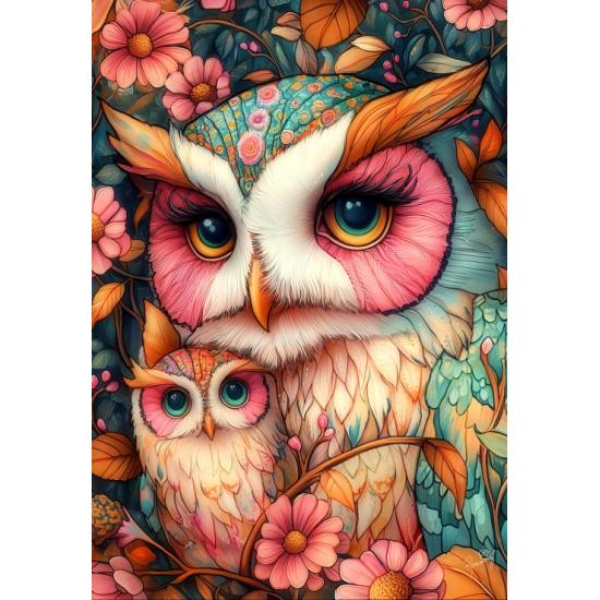 Puzzle Alipson El Búho Siempre Te Amará de 1000 Pzs