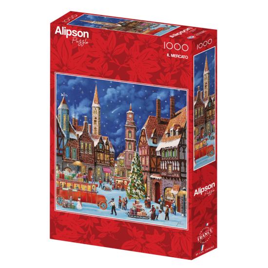 Puzzle Alipson El Mercado de 1000 Piezas