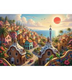 Puzzle Alipson El Sueño De Barcelona de 500 Piezas