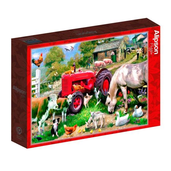 Puzzle Alipson En la Granja de 1000 Piezas