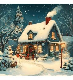 Puzzle Alipson Feliz Navidad de 1000 Piezas