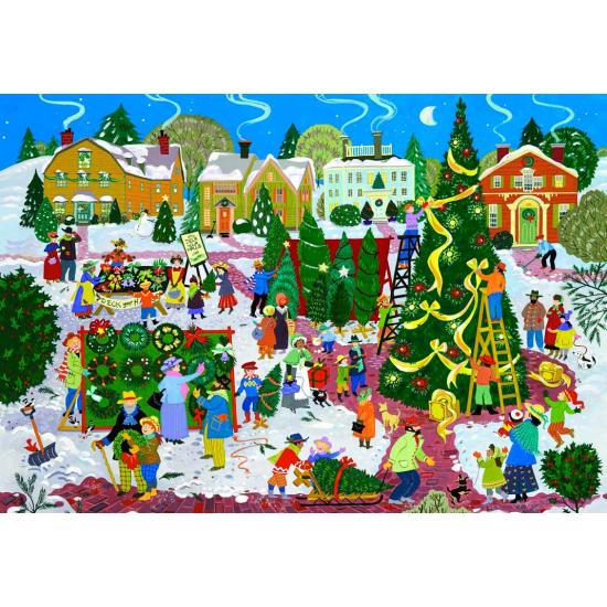 Puzzle Alipson Festival del Árbol de Navidad de 1000 Piezas Puzzle Alipson Festival del Árbol de Navidad de 1000 Piezas