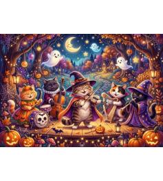 Puzzle Alipson Fiesta De Halloween de 1000 Piezas