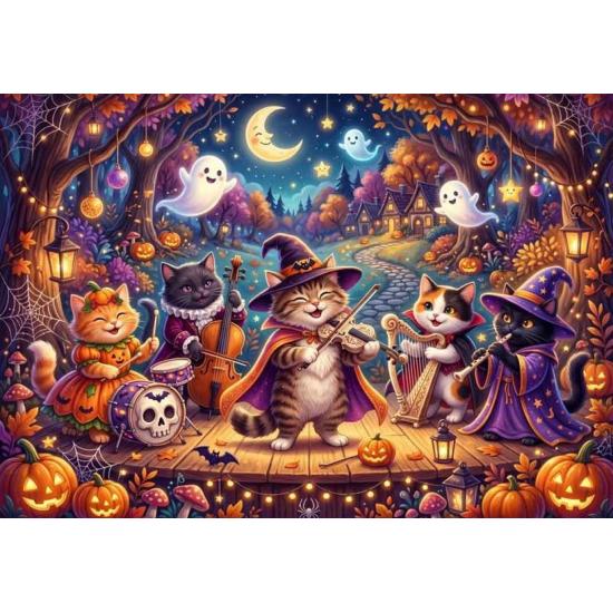 Puzzle Alipson Fiesta De Halloween de 1000 Piezas