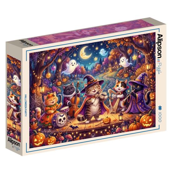 Puzzle Alipson Fiesta De Halloween de 1000 Piezas