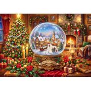 Puzzle Alipson La Bola de Nieve de Nochebuena 1000 Piezas