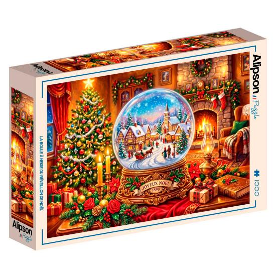 Puzzle Alipson La Bola de Nieve de Nochebuena 1000 Piezas