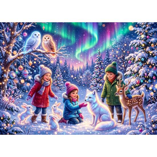 Puzzle Alipson La Magia Del Invierno de 500 Piezas