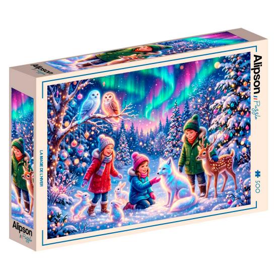 Puzzle Alipson La Magia Del Invierno de 500 Piezas