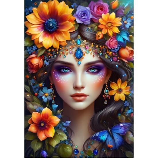 Puzzle Alipson La Mujer Flor de 1000 Piezas Puzzle Alipson La Mujer Flor de 1000 Piezas