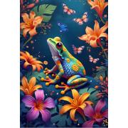Puzzle Alipson La Rana Y El Baile de La Mariposa 1000 Piezas