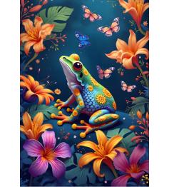 Puzzle Alipson La Rana Y El Baile de La Mariposa 1000 Piezas