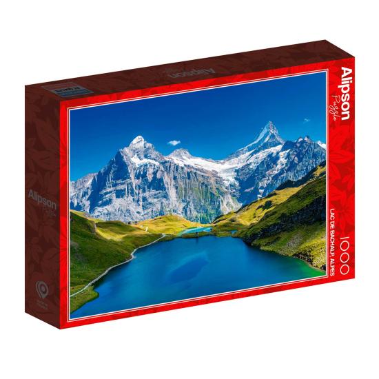 Puzzle Alipson Lago de Bachalp, Alpes de 1000 Piezas
