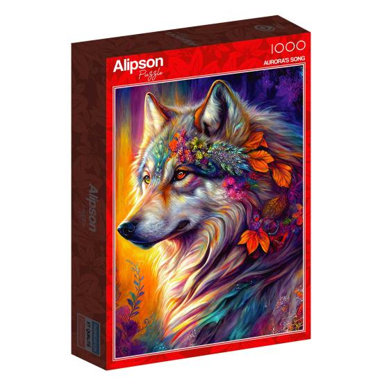 Puzzle Alipson Lobo del Otoño de 1000 Piezas Puzzle Alipson Lobo del Otoño de 1000 Piezas
