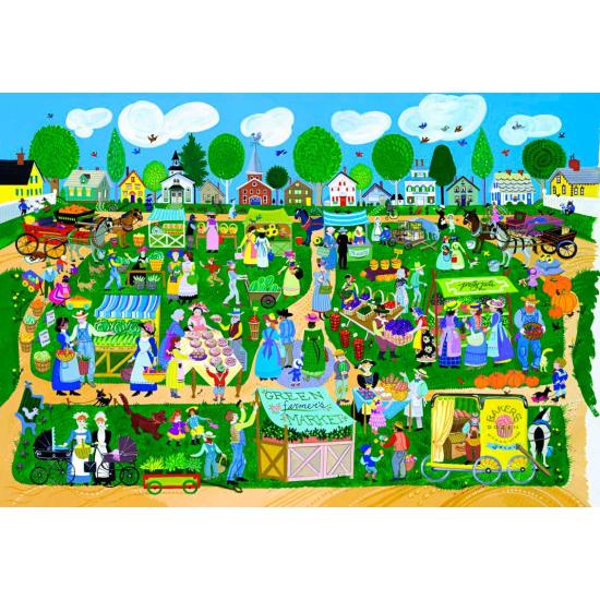 Puzzle Alipson Mercado De Agricultores de 1000 Piezas Puzzle Alipson Mercado De Agricultores de 1000 Piezas
