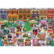 Puzzle Alipson Mercado Kris Kringle de 1000 Piezas