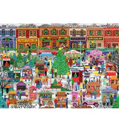 Puzzle Alipson Mercado Kris Kringle de 1000 Piezas