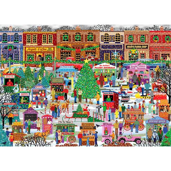 Puzzle Alipson Mercado Kris Kringle de 1000 Piezas Puzzle Alipson Mercado Kris Kringle de 1000 Piezas