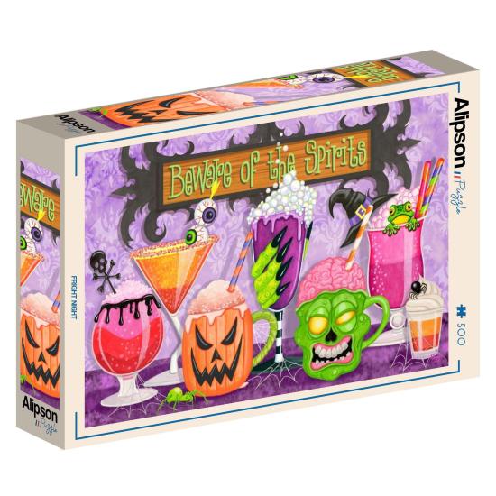 Puzzle Alipson Noche De Terror de 500 Piezas