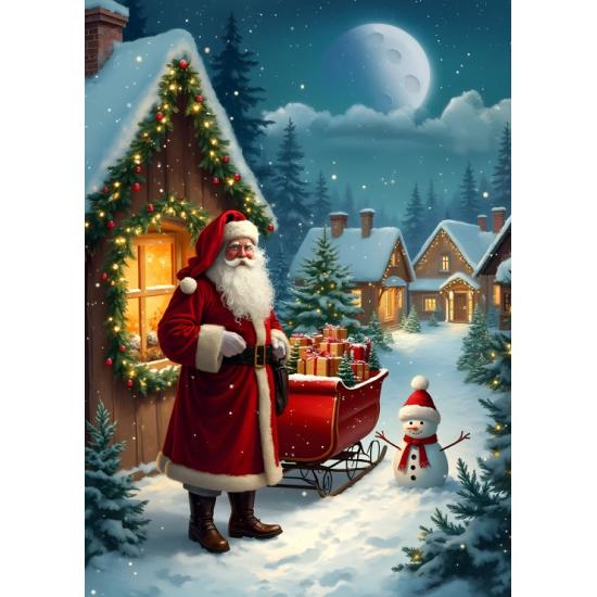 Puzzle Alipson Nochebuena de 500 Piezas