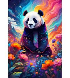 Puzzle Alipson Panda Colorido de 1000 Piezas