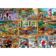 Puzzle Alipson Para Todas las Estaciones de 1000 Piezas