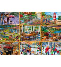 Puzzle Alipson Para Todas las Estaciones de 1000 Piezas