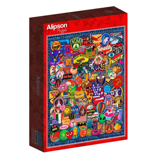 Puzzle Alipson Parche Loco de 1000 Piezas