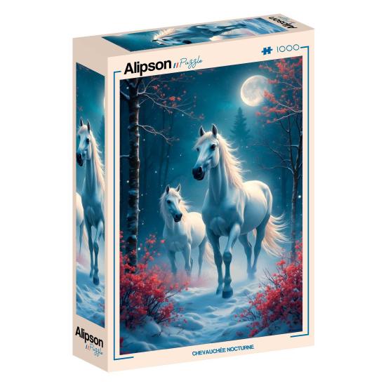 Puzzle Alipson Paseo Nocturno de 1000 Piezas