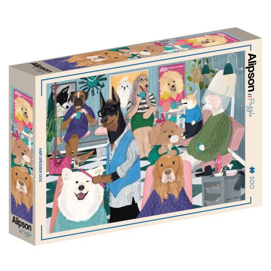 Puzzle Alipson Perro Peluquero de 500 Piezas