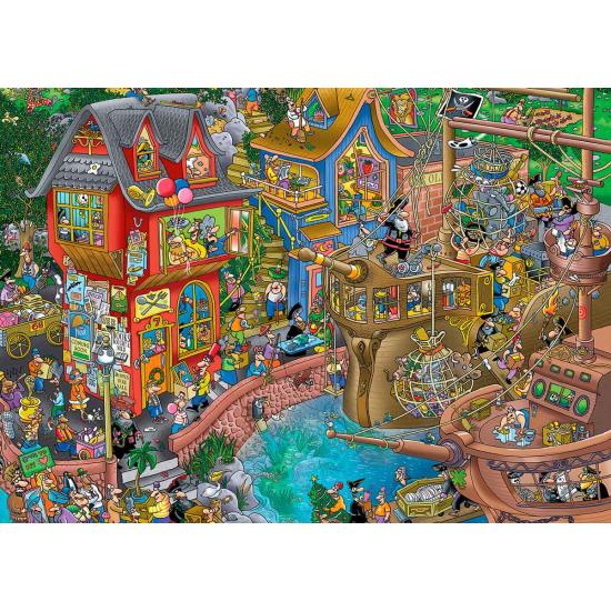 Puzzle Alipson Puerto de Pontcheffs de 1000 Piezas Puzzle Alipson Puerto de Pontcheffs de 1000 Piezas