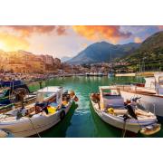 Puzzle Alipson Puerto y Barcos Pesqueros, Sicilia 1000 Piezas