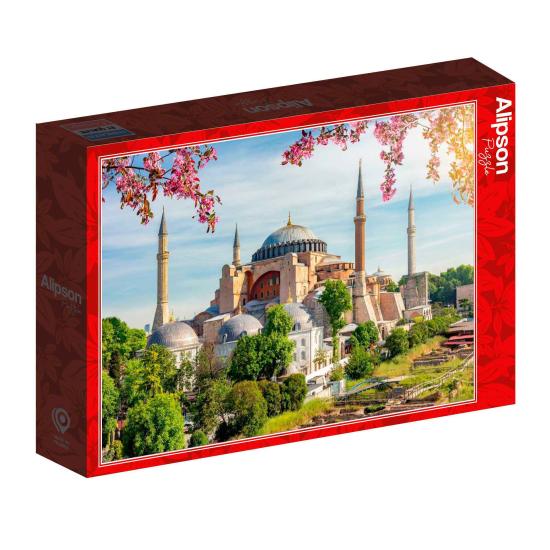 Puzzle Alipson Santa Sofía, Estambul de 1000 Piezas Puzzle Alipson Santa Sofía, Estambul de 1000 Piezas
