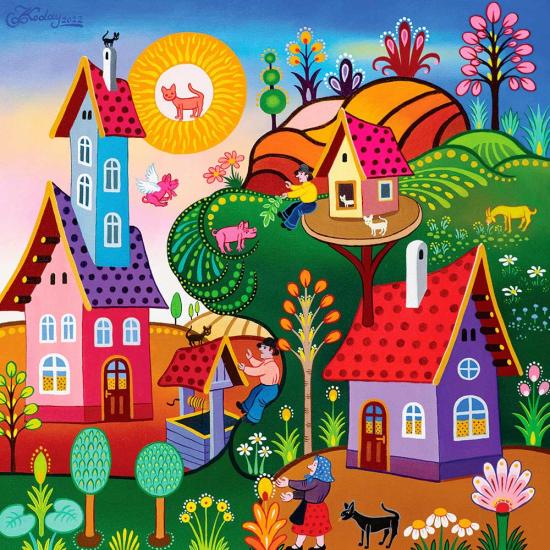 Puzzle Alipson Sol de Gato de 1000 Piezas Puzzle Alipson Sol de Gato de 1000 Piezas