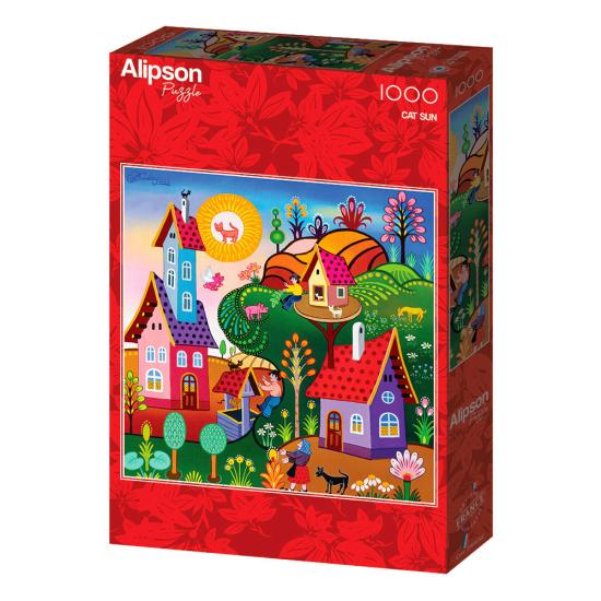 Puzzle Alipson Sol de Gato de 1000 Piezas Puzzle Alipson Sol de Gato de 1000 Piezas