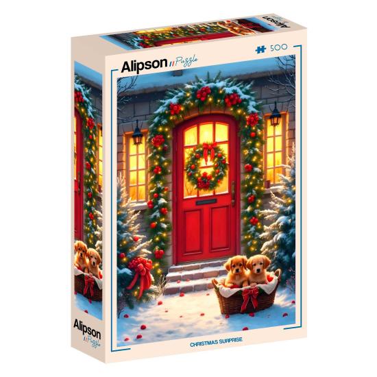 Puzzle Alipson Sorpresa De Navidad de 500 Piezas