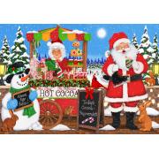 Puzzle Alipson Tienda De Dulces De Papá Noel de 1000 Pzs