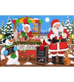 Puzzle Alipson Tienda De Dulces De Papá Noel de 1000 Pzs