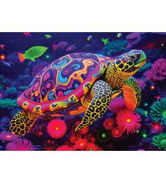 Puzzle Alipson Tortuga Arcoíris de 500 Piezas