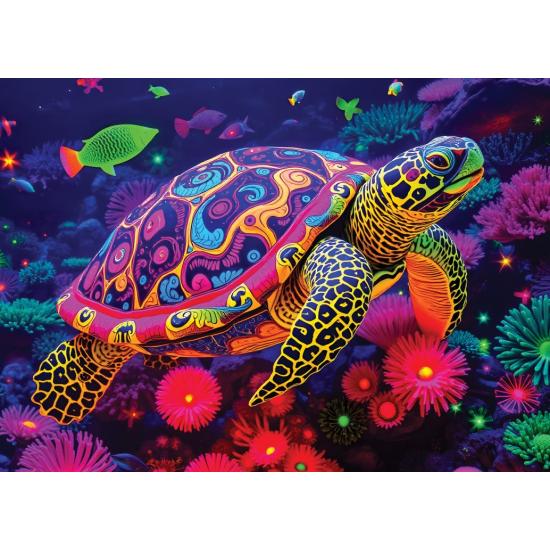 Puzzle Alipson Tortuga Arcoíris de 500 Piezas