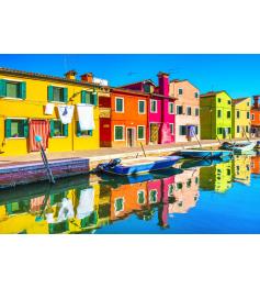 Puzzle Alipson Una Escapada A Burano, Italia de 1000 Piezas