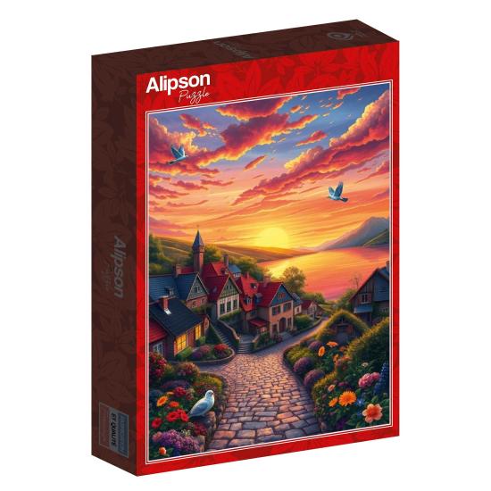 Puzzle Alipson Vista del Lago de 500 Piezas