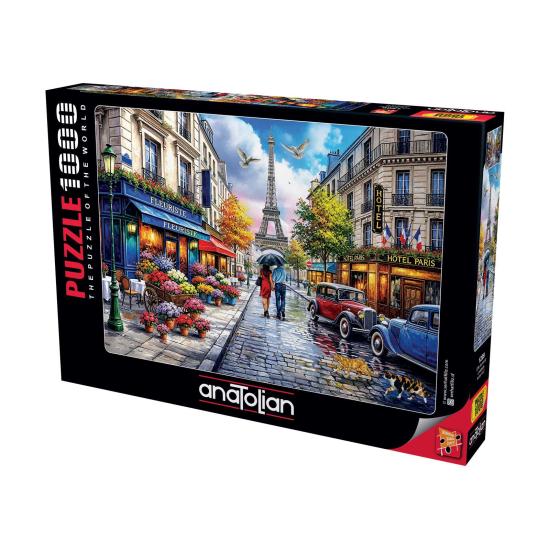 Puzzle Anatolian Enamorados en París 1000 Piezas