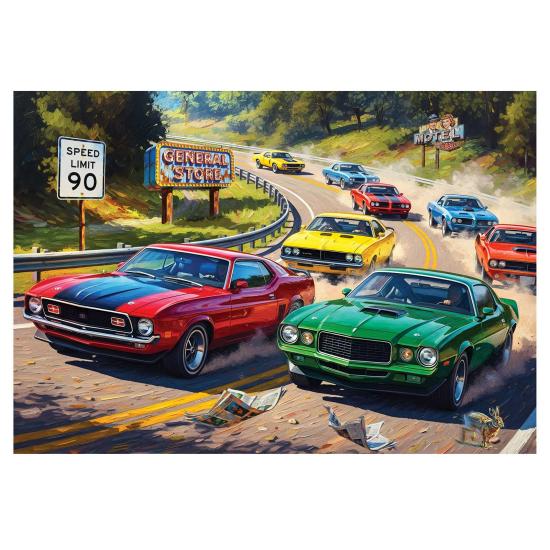 Puzzle Anatolian Amante De La Velocidad de 260 Piezas