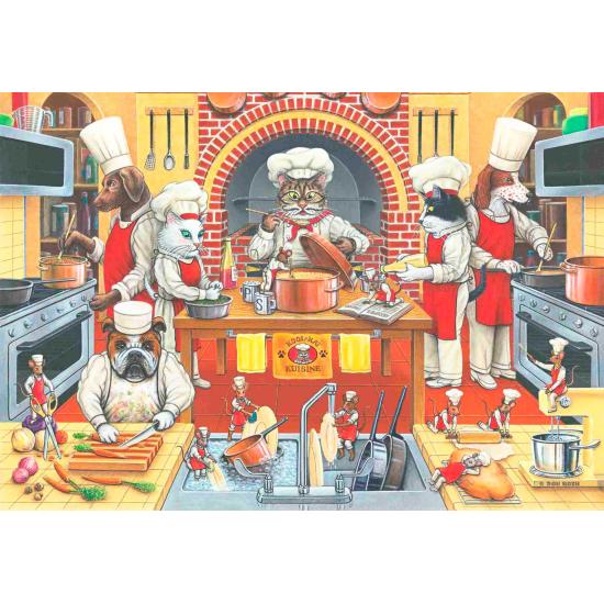 Puzzle Anatolian Animal Chef de 500 Piezas