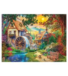 Puzzle Anatolian Atardecer en el Molino de Agua de 4000 Pzs