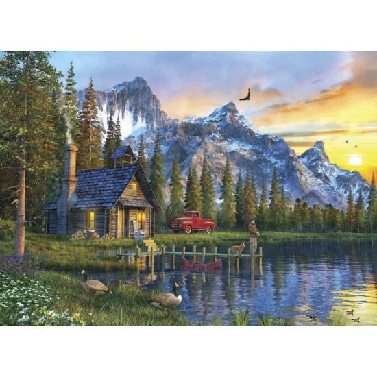 Puzzle Anatolian Atardecer en la Cabaña  de 1000 Piezas