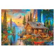 Puzzle Anatolian Atardecer En Pine Mountain de 2000 Piezas