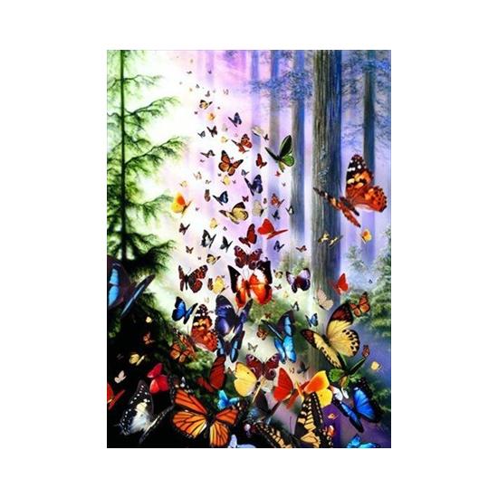 Puzzle Anatolian Bosque de Mariposas de 1000 Piezas