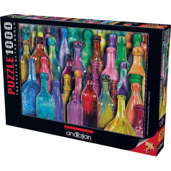 Puzzle Anatolian Botellas de Colores de 1000 Piezas